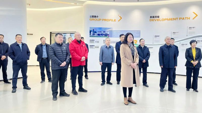 河南省政協(xié)副主席霍金花一行蒞臨旭瑞集團(tuán)參觀調(diào)研！